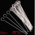 BBQ needle Meat string sign bbq grills barbecue stainless steel skewers Barbecue tools Sticks Outdoor Tools